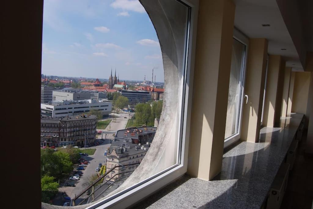 100M2 Penthouse On Top Of The City 1000Mb/S, Airc. Wrocław Buitenkant foto
